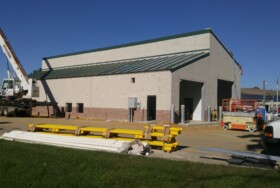 Truck Wash at the CCIA Solid Waste Complex